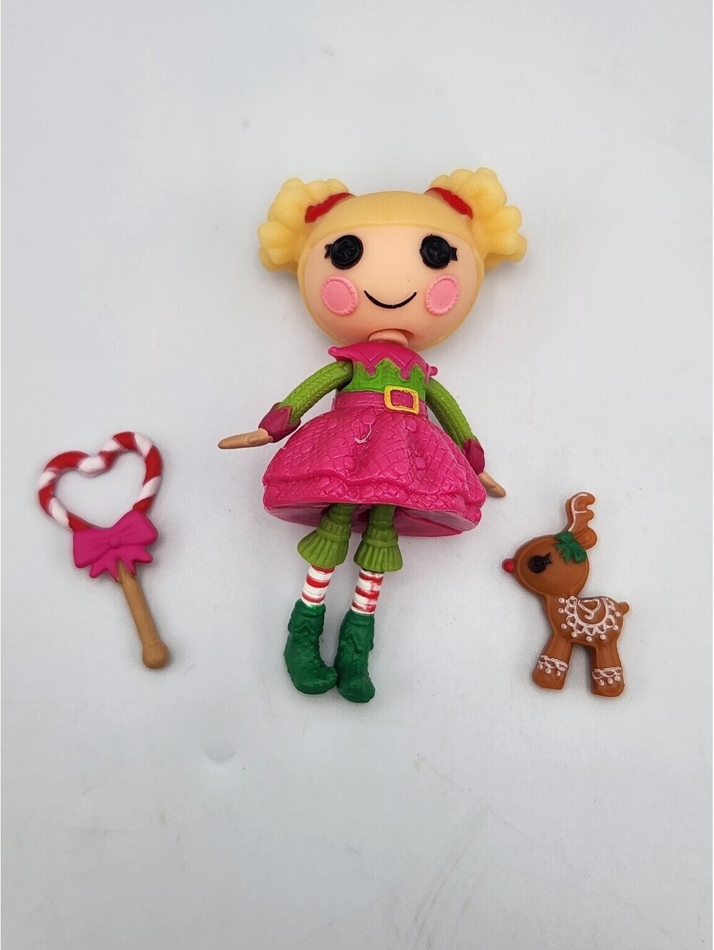 Lalaloopsy Mini Holly Sleighbells Doll with Accessories - Q6